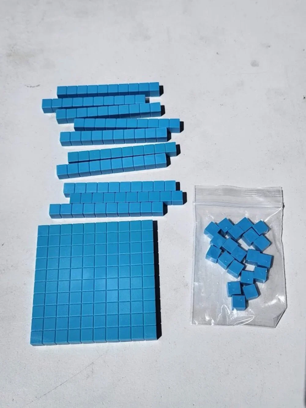 New Base Ten Blocks Hand2Mind Lakeshore Math Manipulatives Place Value Mathemati